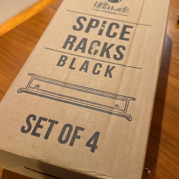 NEW — Black Spice Rack Organizer by Ultimate Hostess - Picture 6 of 7